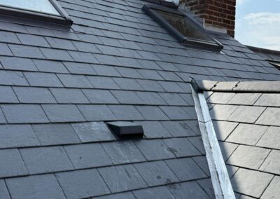 New Roof with Slats and flat Roof with Felt in E17